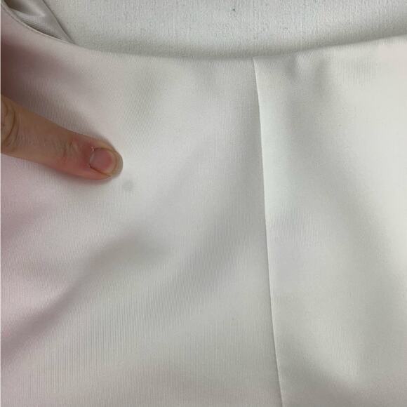 Calvin Klein women's 12 large white pink ombre dress business career work - Picture 13 of 13